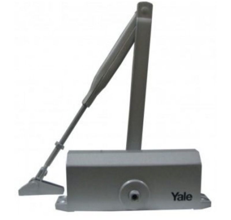 Yale Kapı Hidroliği 300 Serisi Dar Tip Montaj Ayarlı (2-4) Beyaz (40-80 kg)