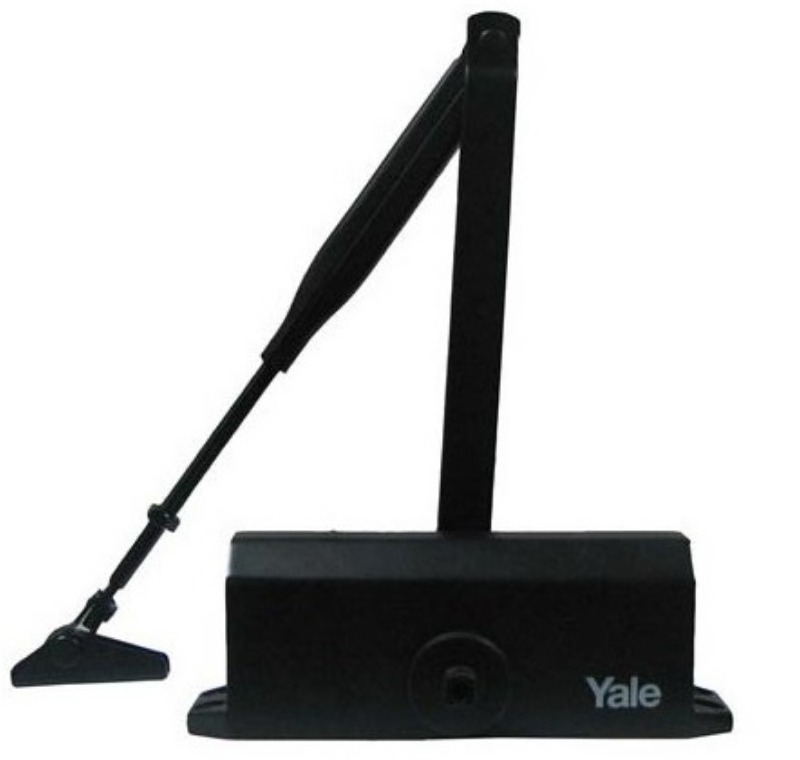 Yale Kapı Hidroliği 300 Serisi Dar Tip Montaj Ayarlı (2-4) Siyah (40-80 kg) -30-0300-0001-00-5511