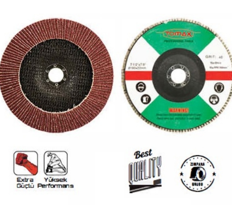 Tomax Flap Disk Zımpara 180 mm (40 mm) -07350040